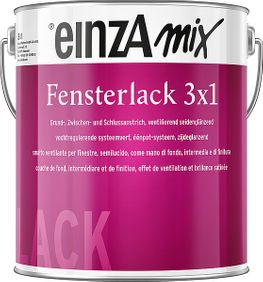 einzA mix Fensterlack 3x1